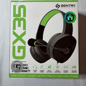 Sentry GX35 Pro-Gaming Headset Gaming Headset with Microphone New in Box